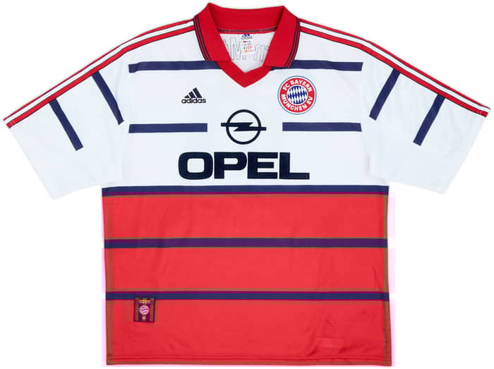 1998-00 Bayern Munich Away Shirt Matthaus #10 - 9/10 - (XL)