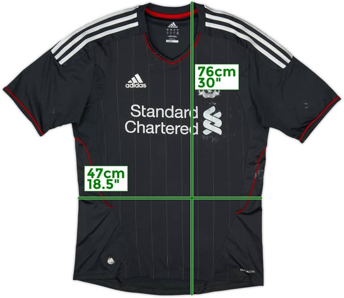 2011-12 Liverpool Away Shirt - 4/10 - (M)