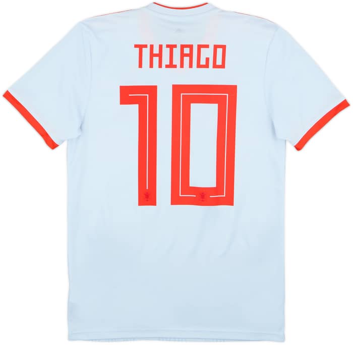 Camiseta de visitante de España 2018-19 Thiago #10 - 9/10 - (S)