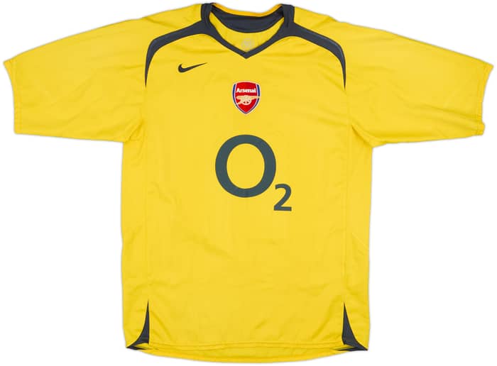 2005-06 Arsenal Away Shirt Henry #14 - 8/10 - (L)