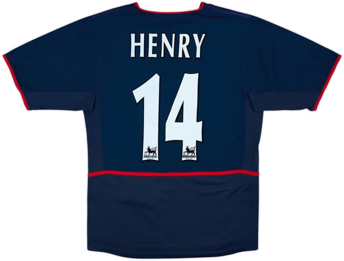 2002-04 Arsenal Away Shirt Henry #14 - 8/10 - (S)