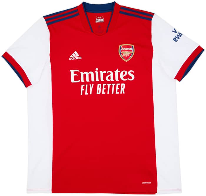 2021-22 Arsenal Home Shirt Odegaard #8 - 9/10 - (XXL)
