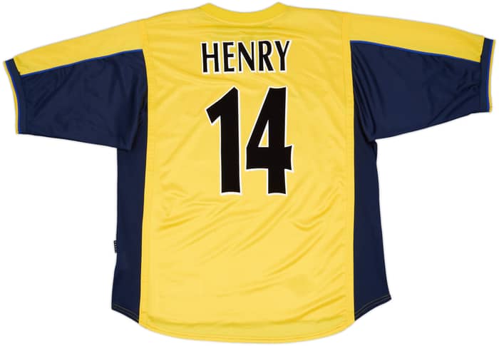 1999-01 Arsenal Away Shirt Henry #14 - 8/10 - (XL)