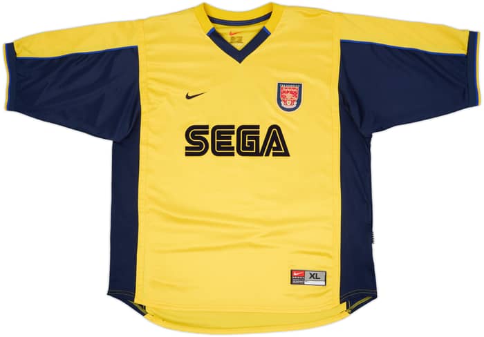 1999-01 Arsenal Away Shirt Henry #14 - 8/10 - (XL)