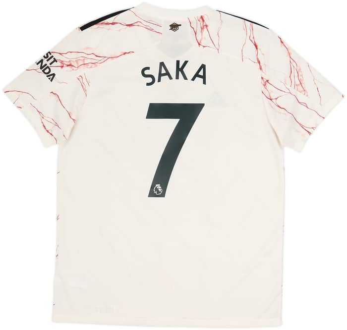 2020-21 Arsenal Camiseta Visitante Saka #7 - 9/10 - (L)