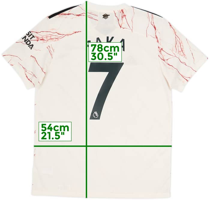 2020-21 Arsenal Camiseta Visitante Saka #7 - 9/10 - (L)
