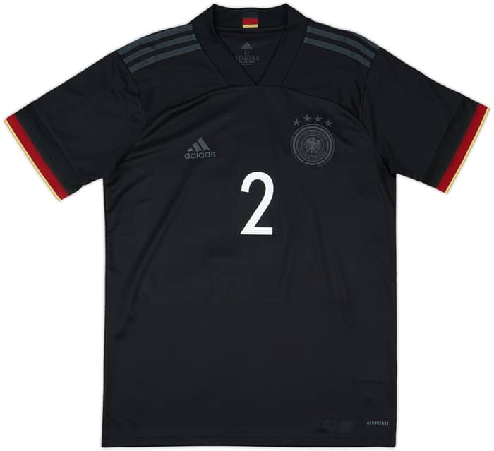 Camiseta de visitante de Alemania 2020-21 Rudiger #2 - 9/10 - (M)