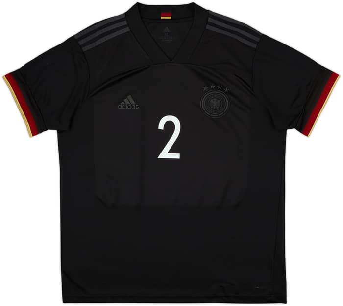 2020-21 Germany Away Shirt Rudiger #2 - 9/10 - (XL)