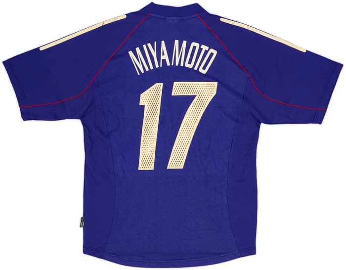 2002-04 Japan Home Shirt Miyamoto #17 (M)