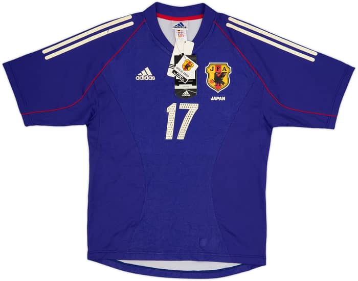 2002-04 Japan Home Shirt Miyamoto #17 (M)