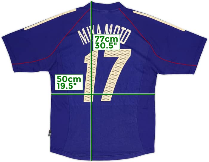 2002-04 Japan Home Shirt Miyamoto #17 (M)