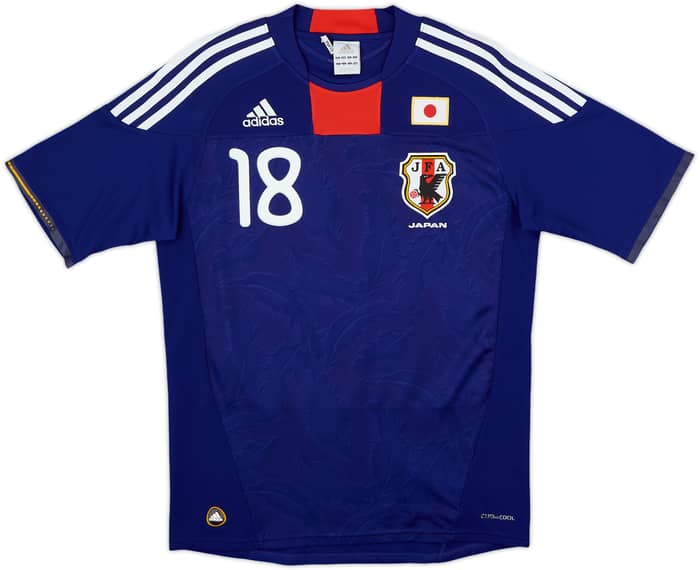 2010-12 Japan Home Shirt Honda #18 - 8/10 - (S)