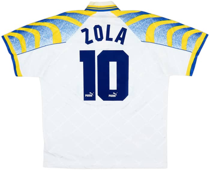1995-97 Parma Home Shirt Zola #10 - 7/10 - (L)
