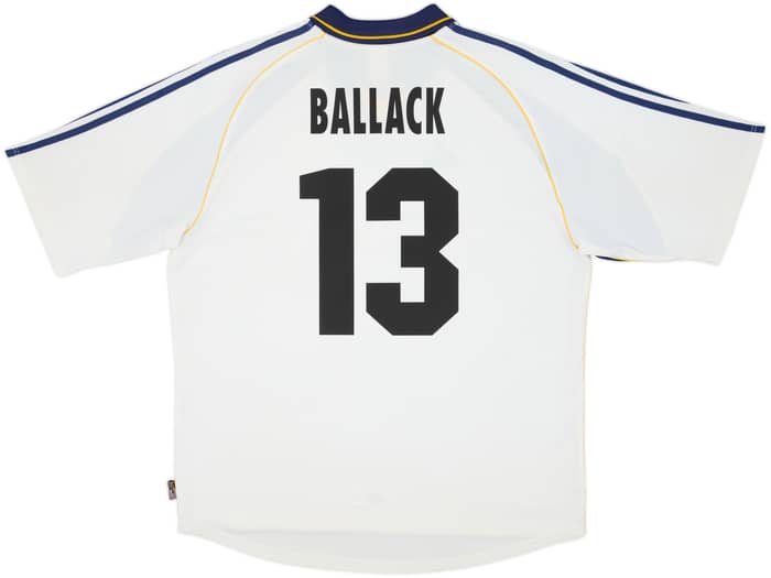 1999-00 Bayer Leverkusen Away Shirt Ballack #13 - 8/10 - (XL)