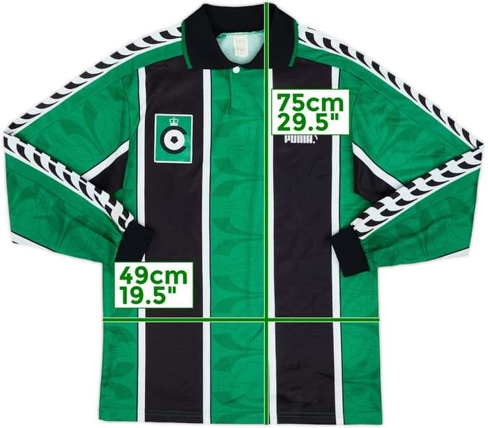 1997-98 Cercle Brugge Home L/S Shirt - 8/10 - (M)