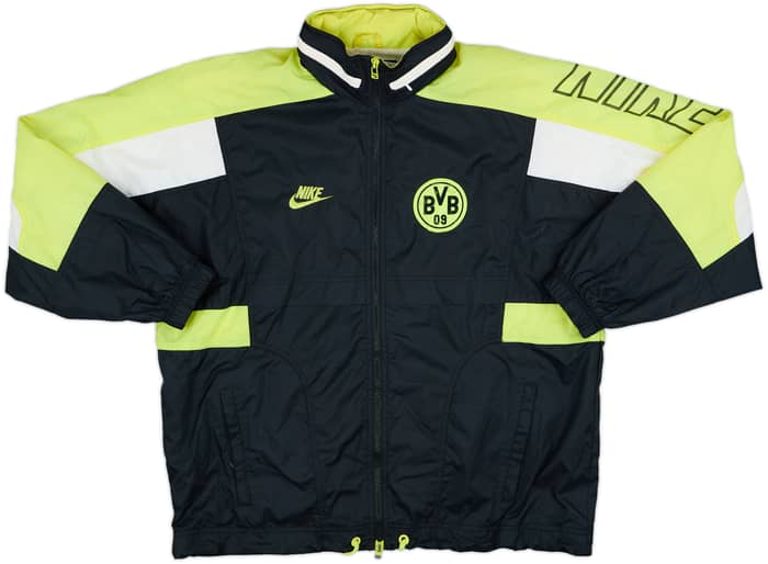 1995-96 Borussia Dortmund Nike Hooded Rain Jacket - 5/10 - (M)