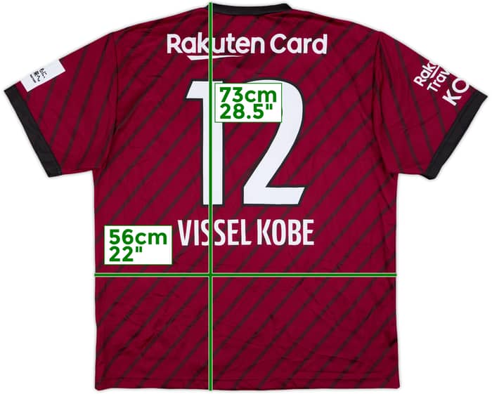 2023 Vissel Kobe Fan Shirt #12 - 10/10 - (L)
