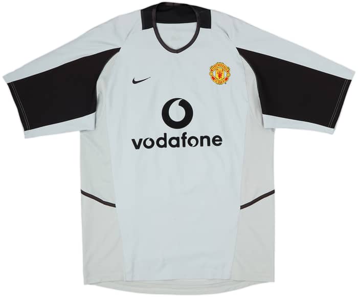 2002-04 Manchester United GK S/S Shirt Barthez #1 - 8/10 - (XL)