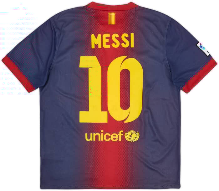 2012-13 Barcelona Camiseta Local Messi #10 - 6/10 - (M)