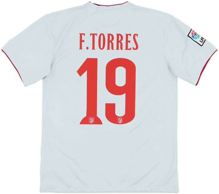2014-15 Atletico Madrid Away Shirt F.Torres #19 - 8/10 - (L)