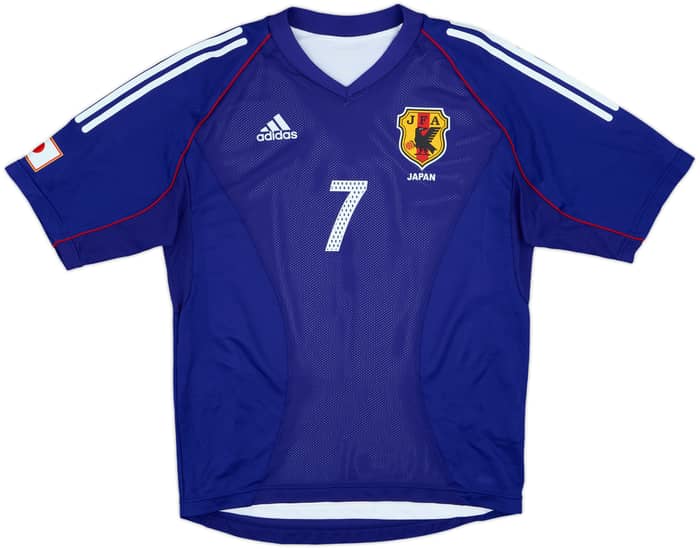 2002-04 Japan Player Issue Home Shirt Nakata #7 - 8/10 - (L)