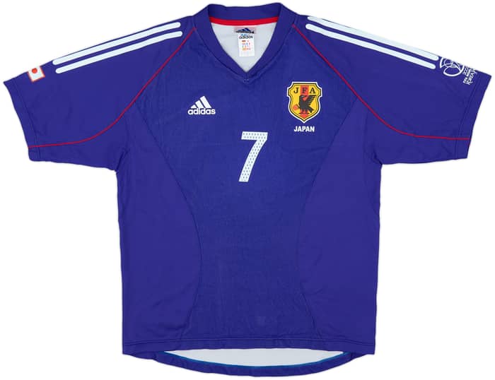 2002-04 Japan Home Shirt Nakata #7 - 8/10 - (L)
