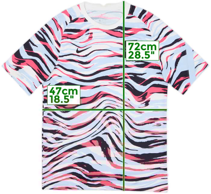 2020-21 South Korea Nike Pre-Match Training Shirt - 8/10 - (L)