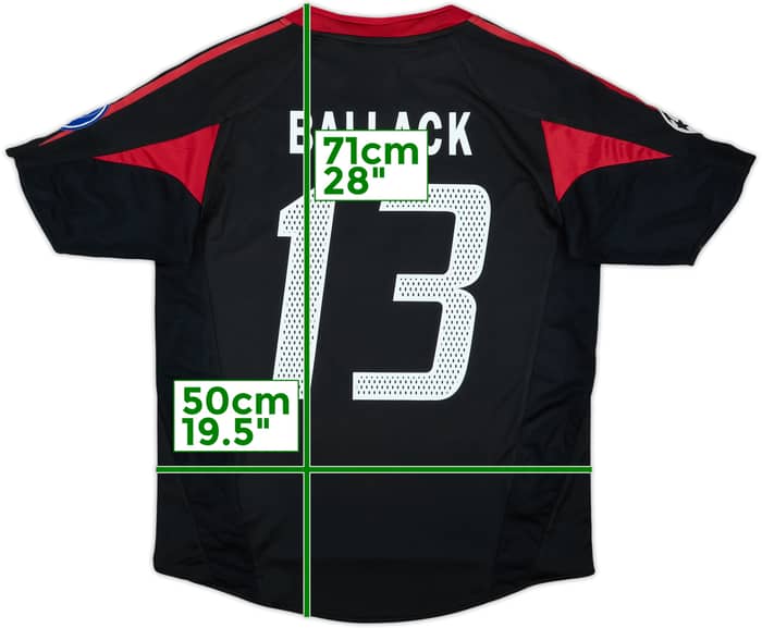2004-05 Bayern Munich Third Shirt Ballack #13 - 8/10 - (XL.Boys)