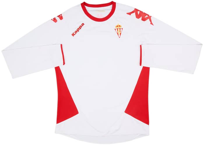 2011-12 Sporting Gijon Kappa Training L/S Shirt - 7/10 - (L)