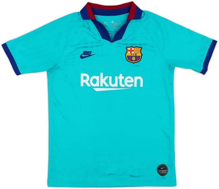2019-20 Barcelona Third CL Shirt - 6/10 - (L.Boys)