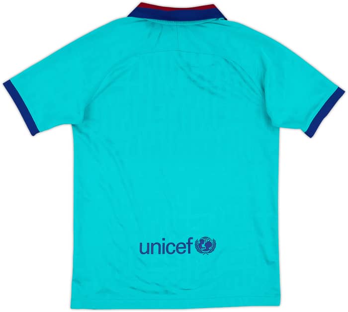 2019-20 Barcelona Third CL Shirt - 6/10 - (L.Boys)