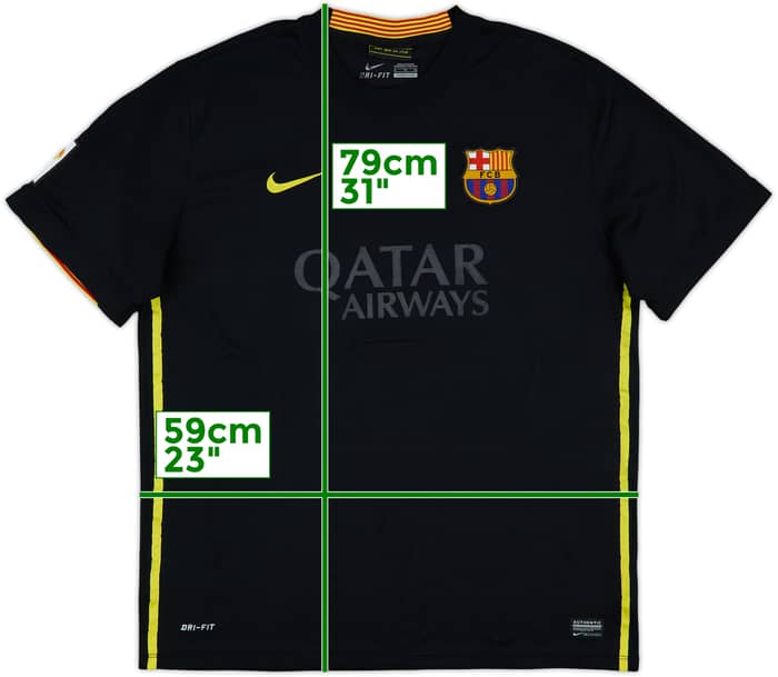 2013-14 Barcelona Third Shirt - 4/10 - (XL)