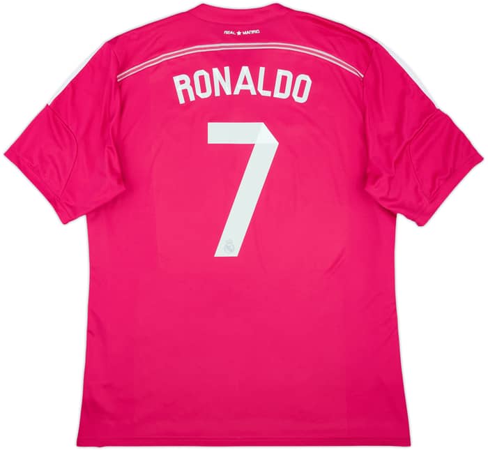 2014-15 Real Madrid Away Shirt Ronaldo #7 - 6/10 - (XXL)