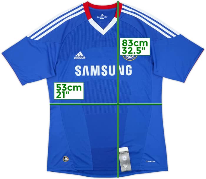 2010-11 Chelsea Camiseta Local Lampard #8 (L)