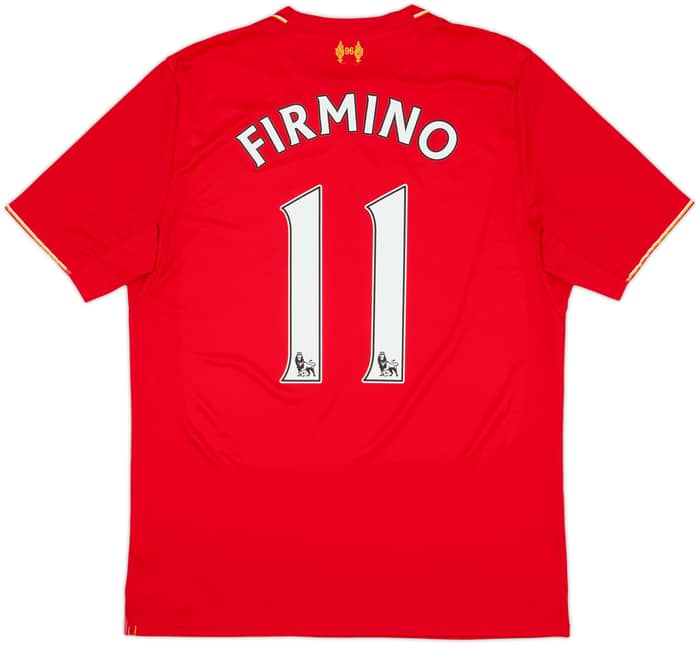 2015-16 Liverpool Home Shirt Firmino #11 - 6/10 - (M)