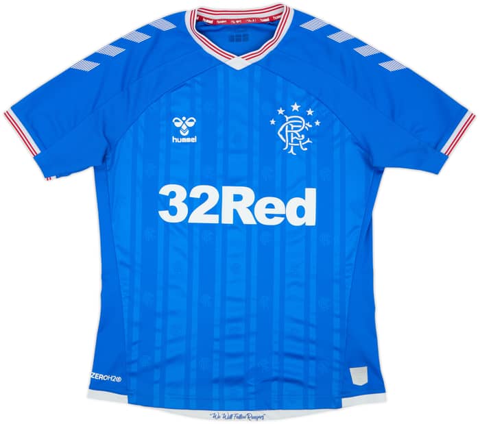 2019-20 Rangers Home Shirt - 8/10 - (M)