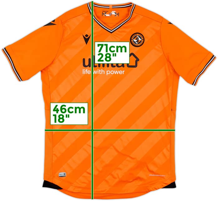 2019-20 Dundee United Home Shirt - 6/10 - (XL.Boys)