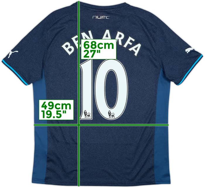 2013-14 Newcastle Away Shirt Ben Arfa #10 - 10/10 - (S)