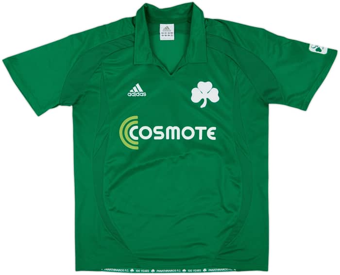 2008-09 Panathinaikos Home Shirt - 8/10 - (L)