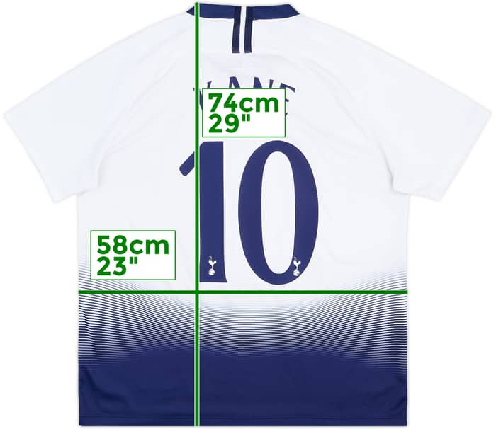 2018-19 Tottenham Home Shirt Kane #10 - 7/10 - (XL)