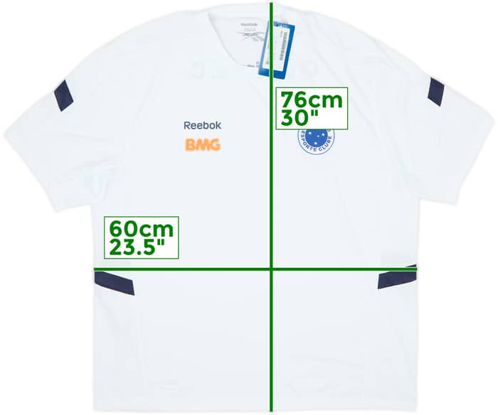 2010 Cruzeiro Reebok Training Shirt (XL)