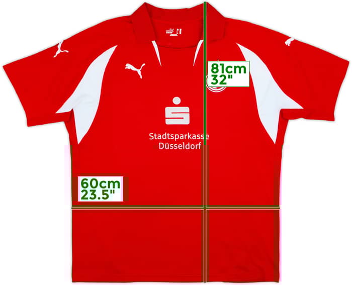 2007-08 Fortuna Dusseldorf Home Shirt - 5/10 - (XXL)