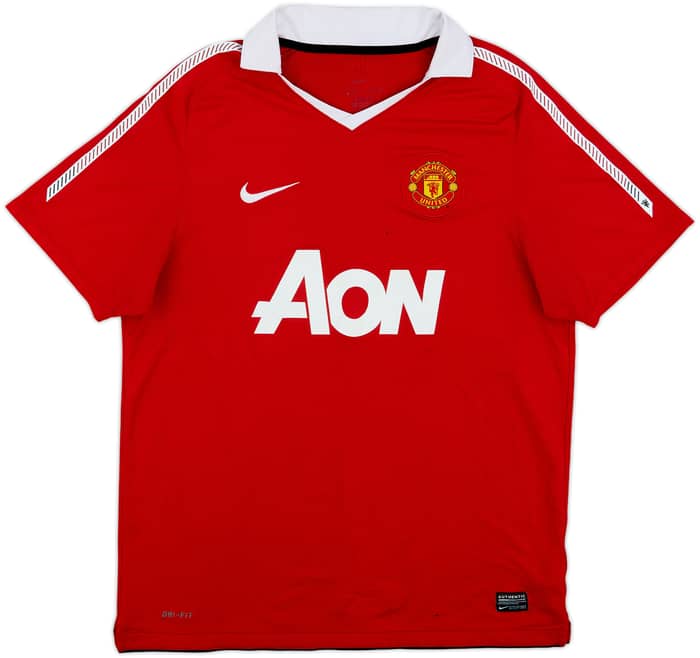 2010-11 Manchester United Home Shirt Owen #7 - 4/10 - (L)