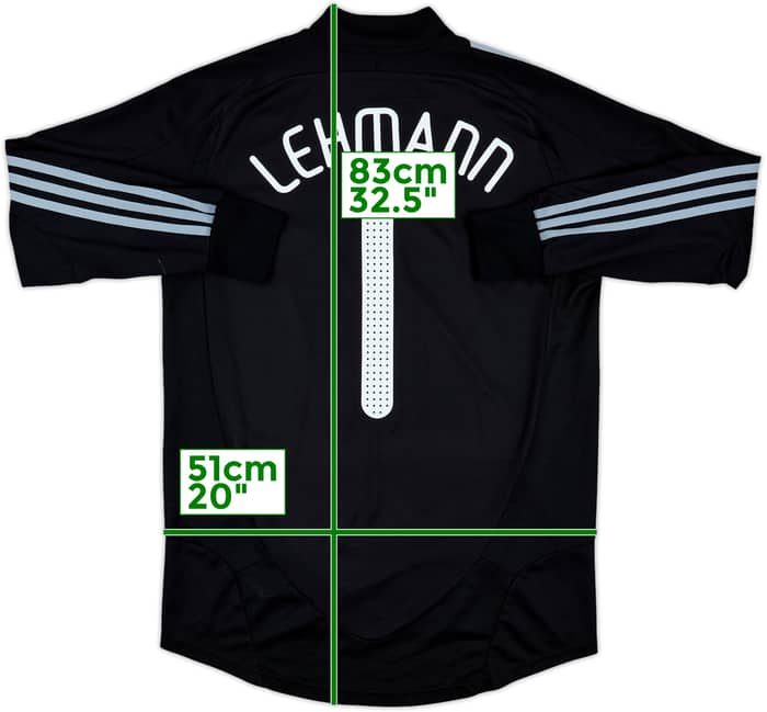2008-09 Germany GK Shirt Lehmann #1 - 8/10 - (M)