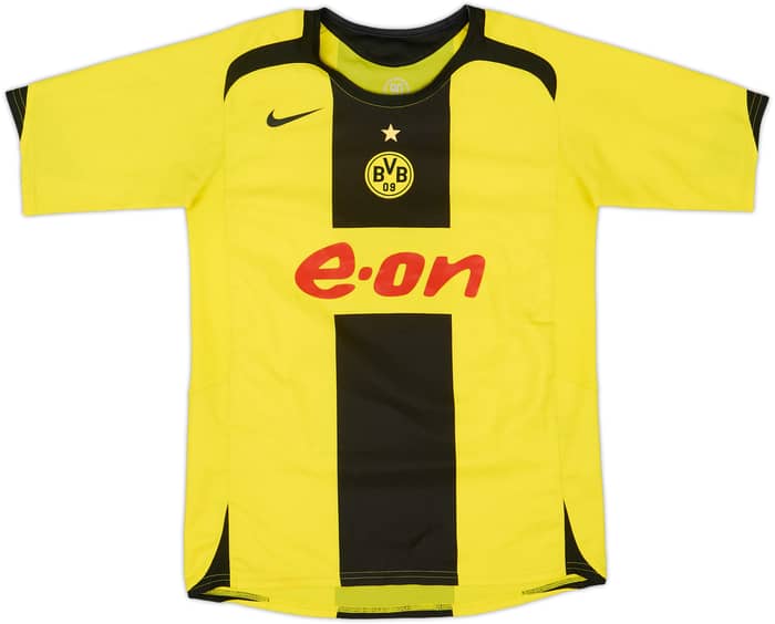 2005-06 Borussia Dortmund Home Shirt - 8/10 - (L.Boys)
