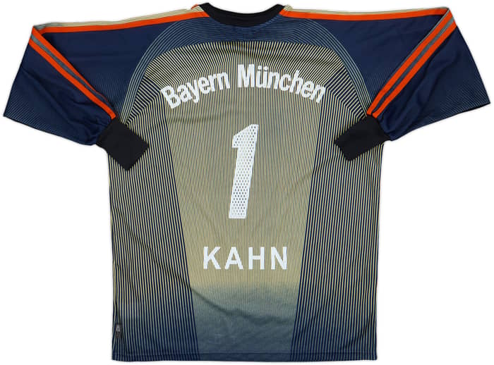 2003-04 Bayern Munich GK Shirt Kahn #1 - 5/10 - (S)