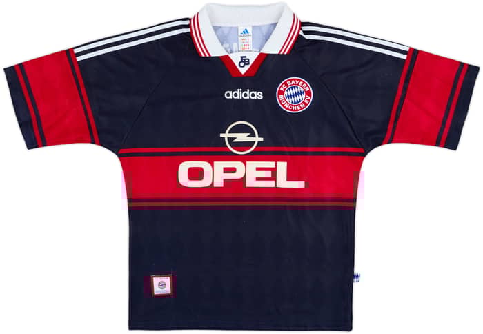 1997-99 Bayern Munich Home Shirt Zickler #21 - 8/10 - (M)