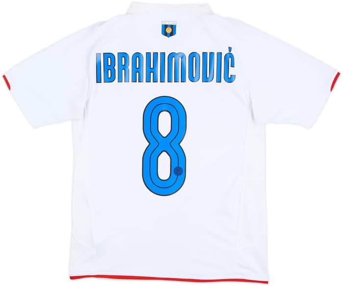 2007-08 Inter Milan Centenary Away Shirt Ibrahimovic #8 - 6/10 - (S)