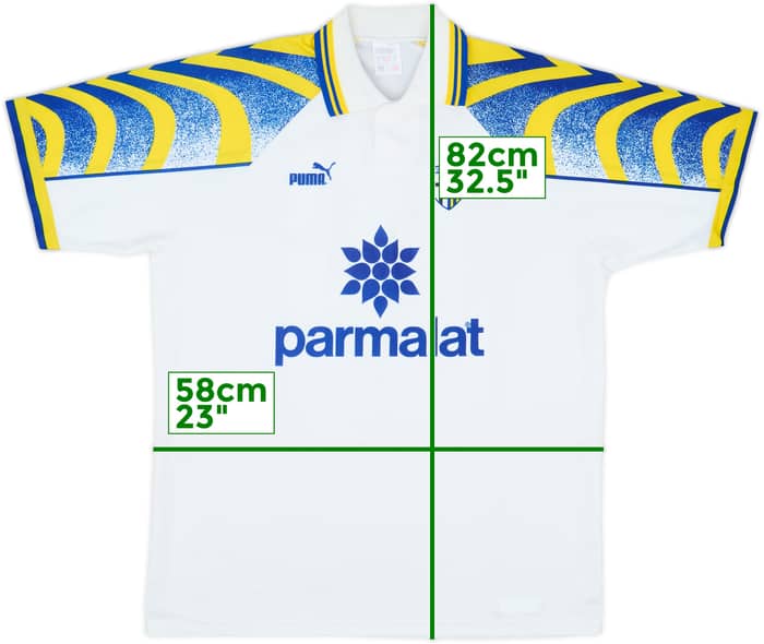 1995-97 Parma Home Shirt #10 - 6/10 - (XL)
