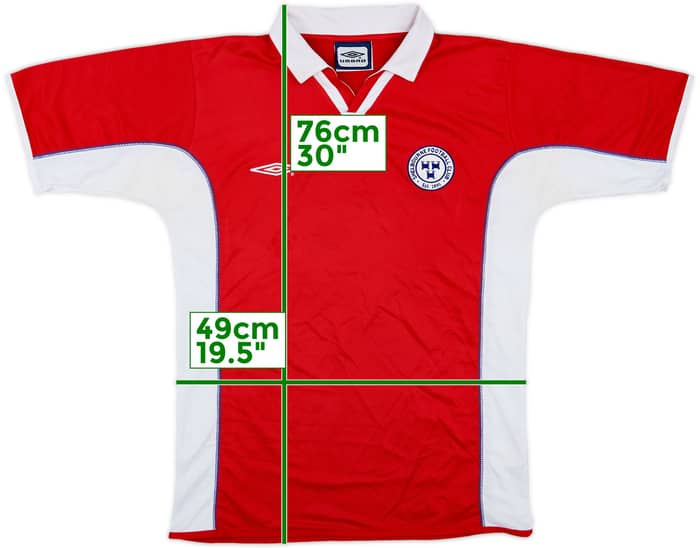 2003-04 Shelbourne Home Shirt - 8/10 - (M)